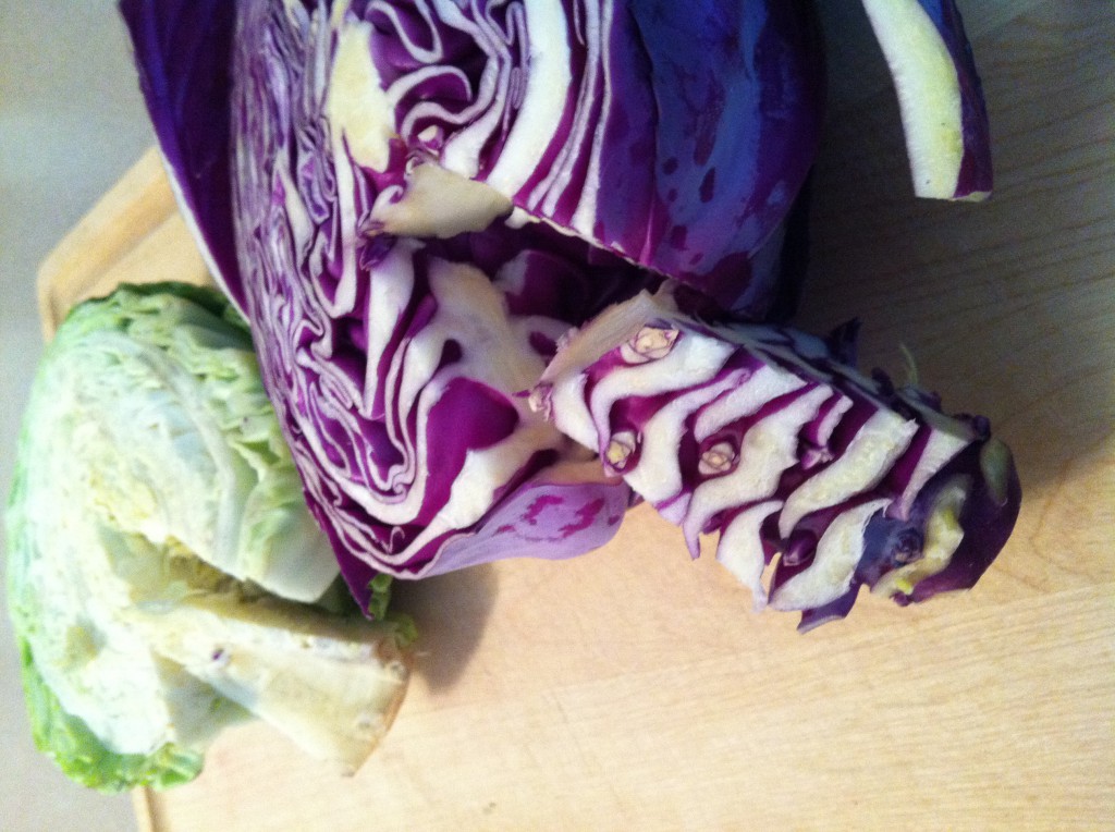 Cabbage Chopping