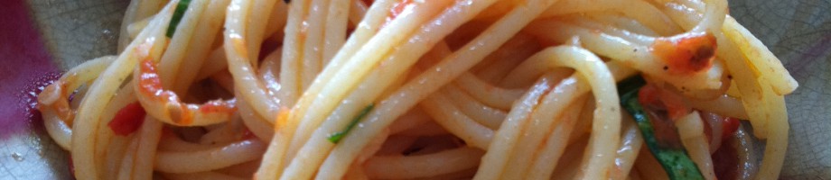 Fresh Tomato Sauce Spaghetti