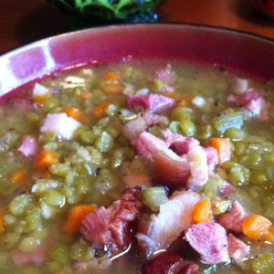 Split Pea and Ham Hock Soup