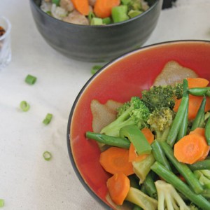 Green Bean, Broccoli, Carrot, Bell Pepper Garden Stir Fry