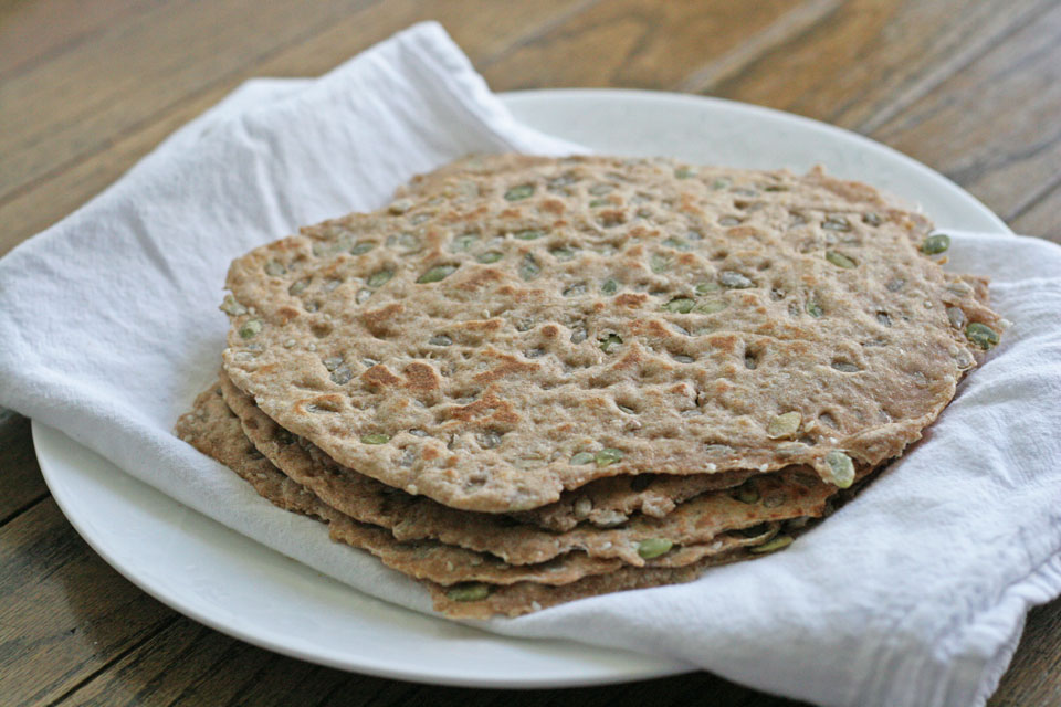 Whole Wheat Seed Tortillas