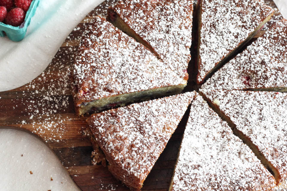 Berry Yogurt Cake