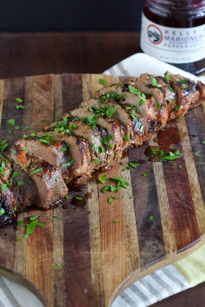 Spicy Huckleberry Lime Pork Tenderloin