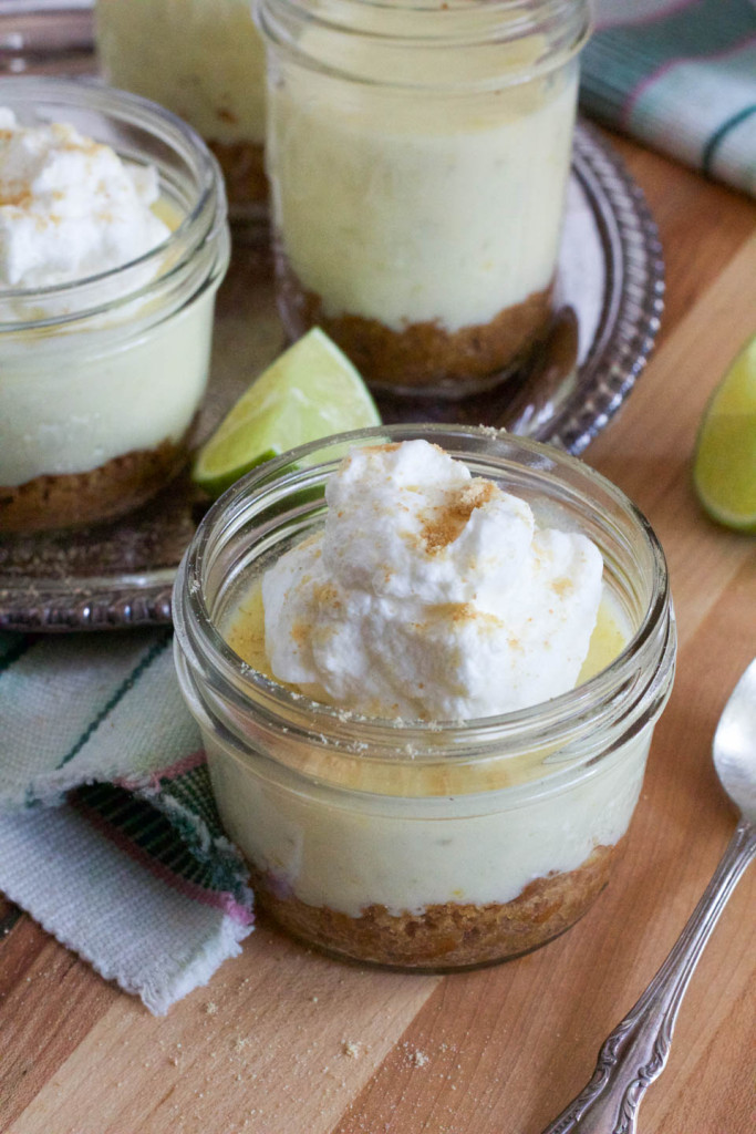 Key Lime Pies in a Jar