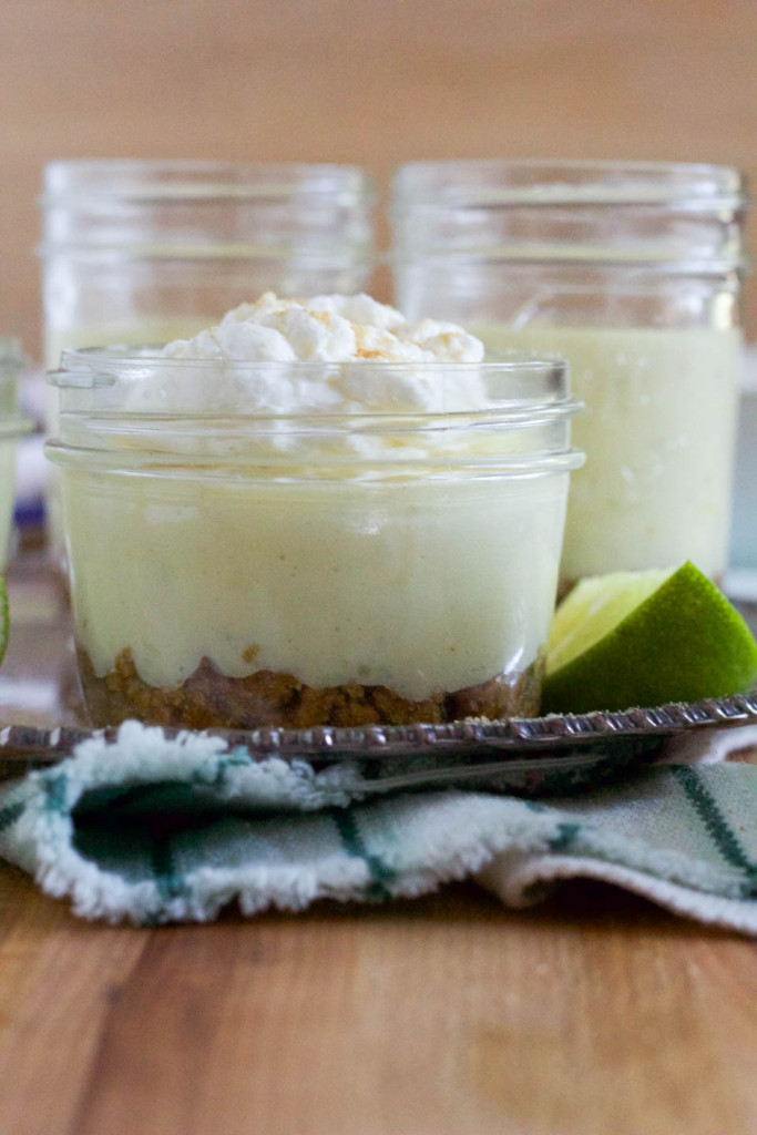 Key Lime Pies in a Jar