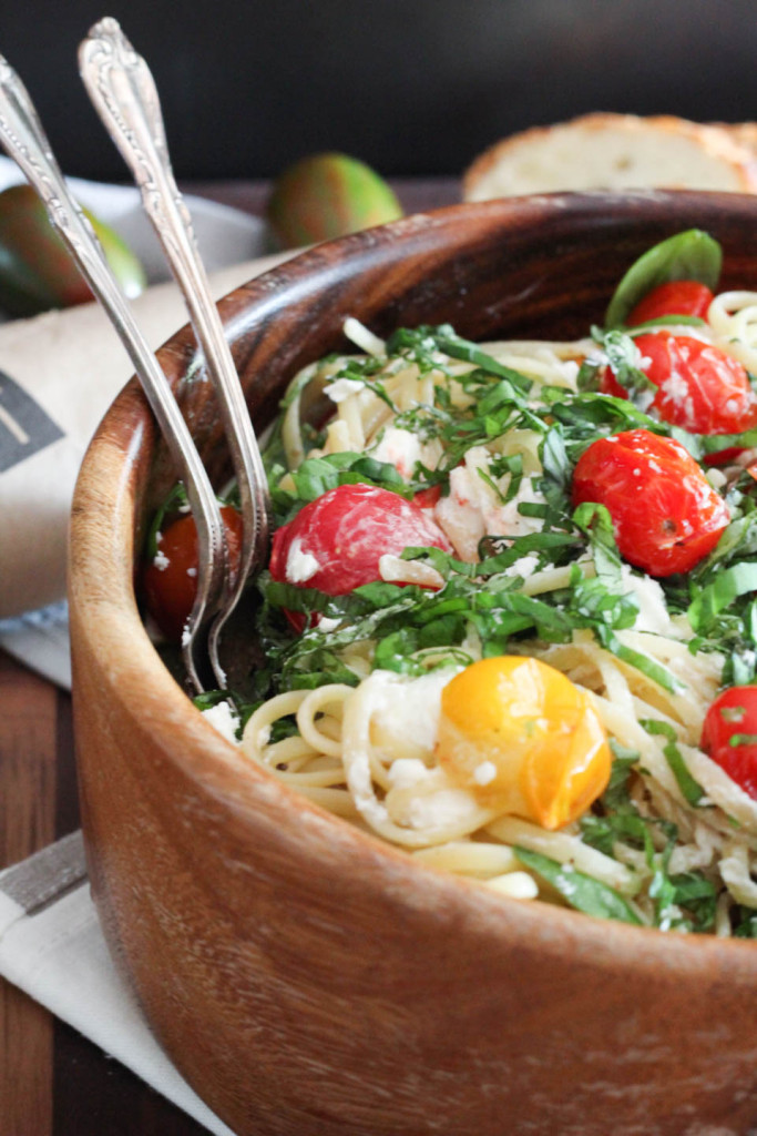 Roasted Cherry Tomato Linguine