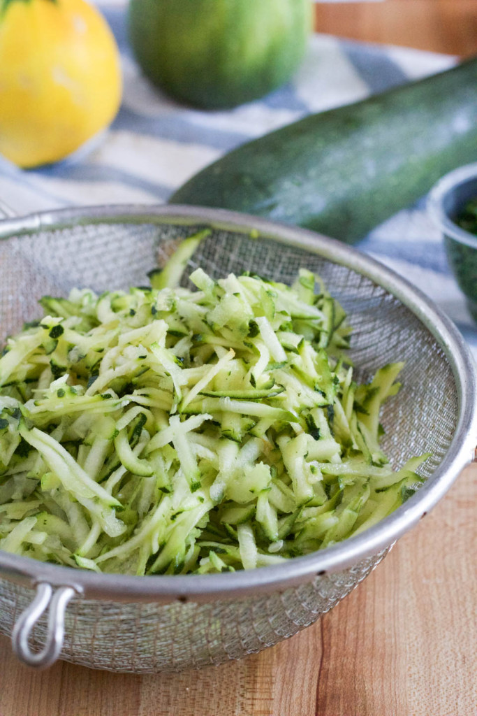 Zucchini Herb Fritters with Chipotle Buttermilk Sauce