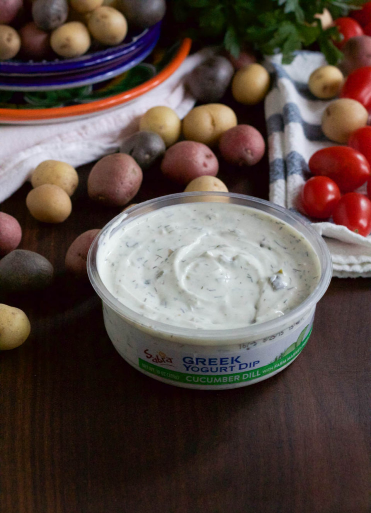 Roasted Potato Salad with Greek Yogurt 