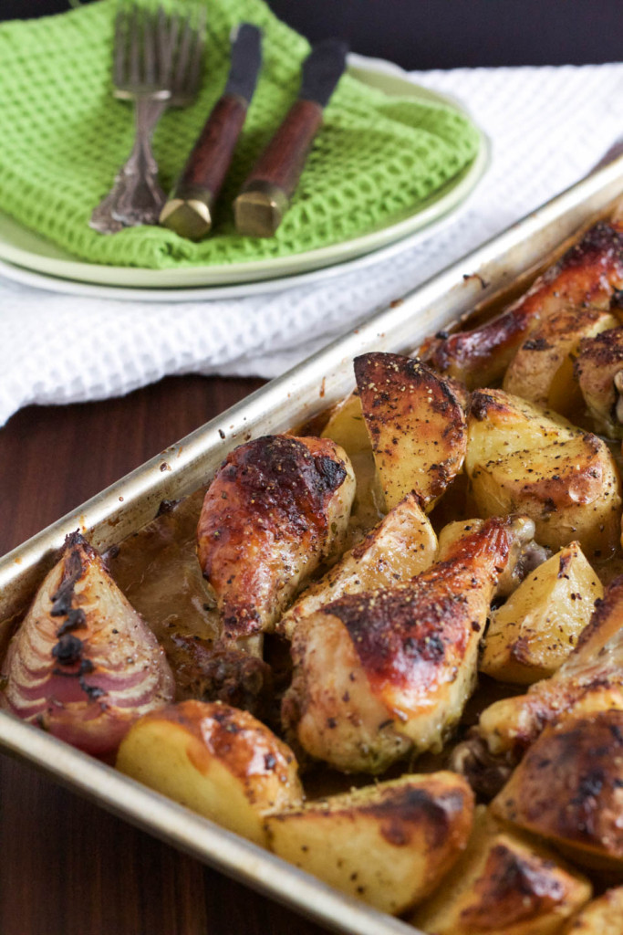 Roasted Herb Chicken and Potatoes 