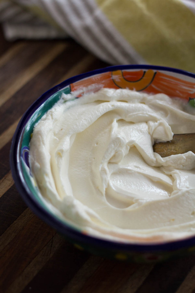 Whole Wheat Cornmeal Cake with Honey Labneh