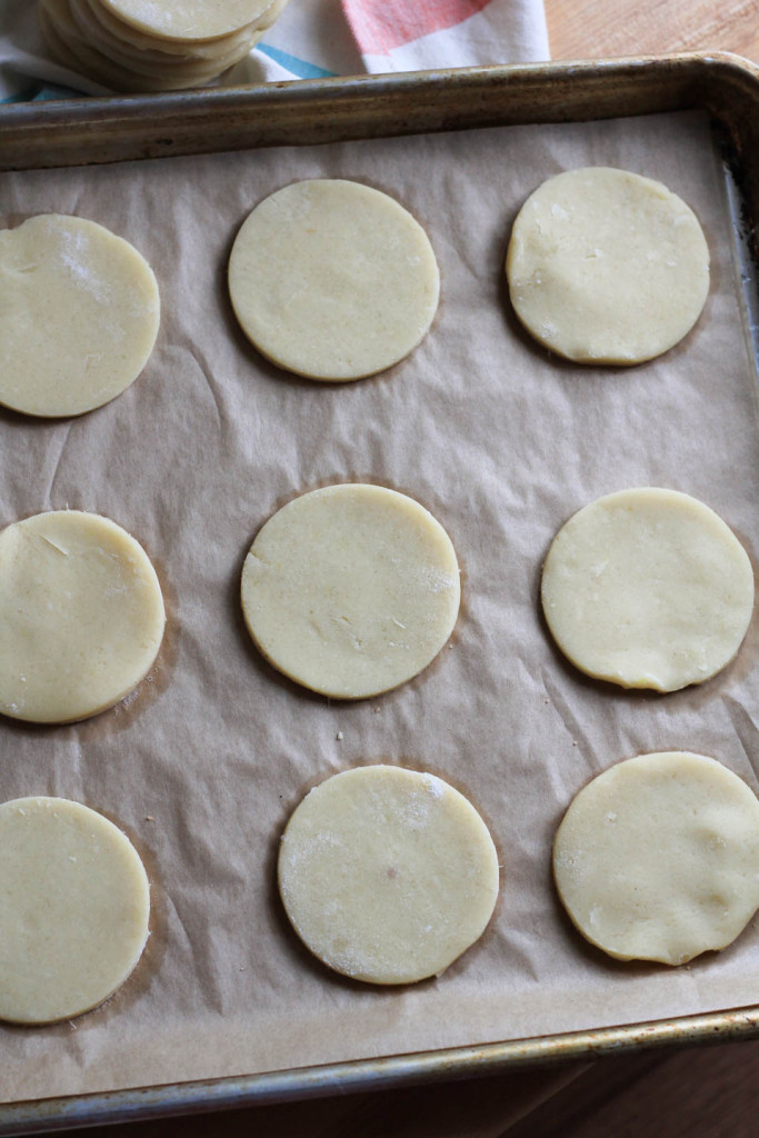 Ginger Sugar Cookies with Clementine Frosting