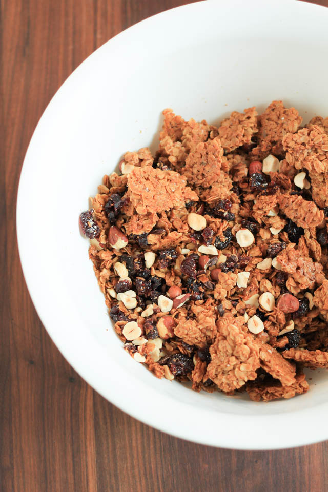 Dried Cherry Hazelnut Granola