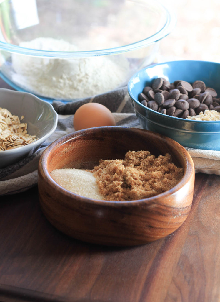 Oatmeal Hazelnut Chocolate Chip Cookies