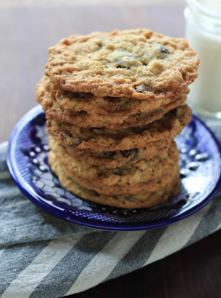 Oatmeal Hazelnut Chocolate Chip Cookies