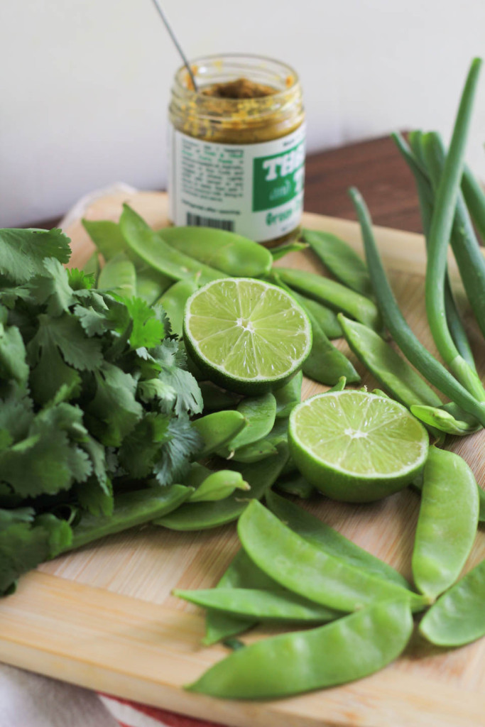 Green Curry Braised Salmon