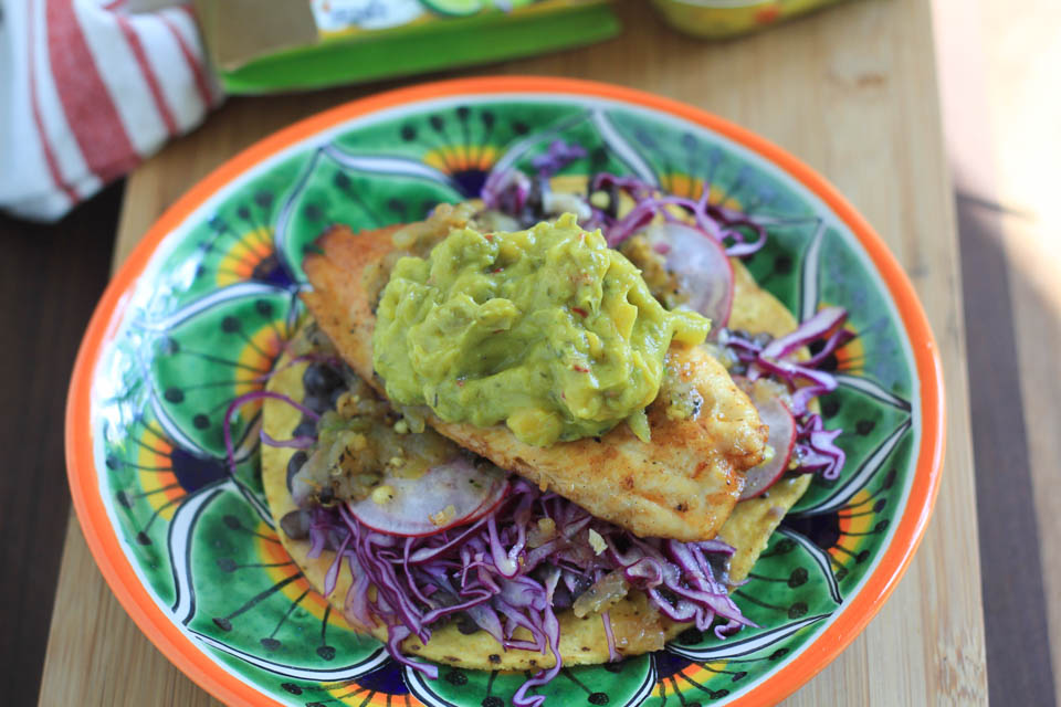 Grilled Fish Tostadas