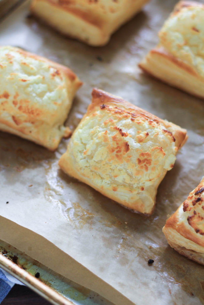 Peach Goat Cheese Tarts