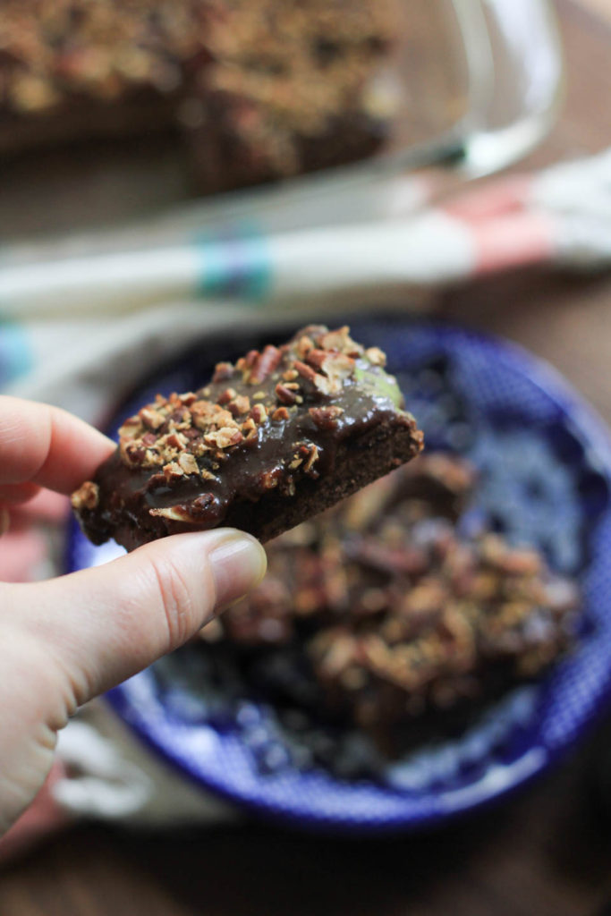 Salted Chocolate Caramel Bars Dessert Cookie Recipe