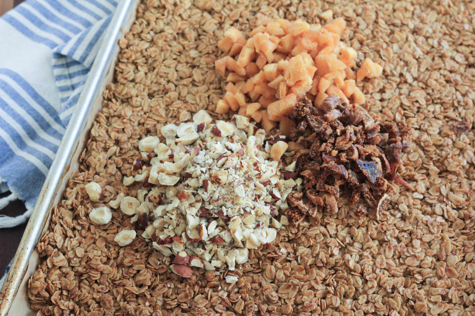 Fig Apple Hazelnut Granola