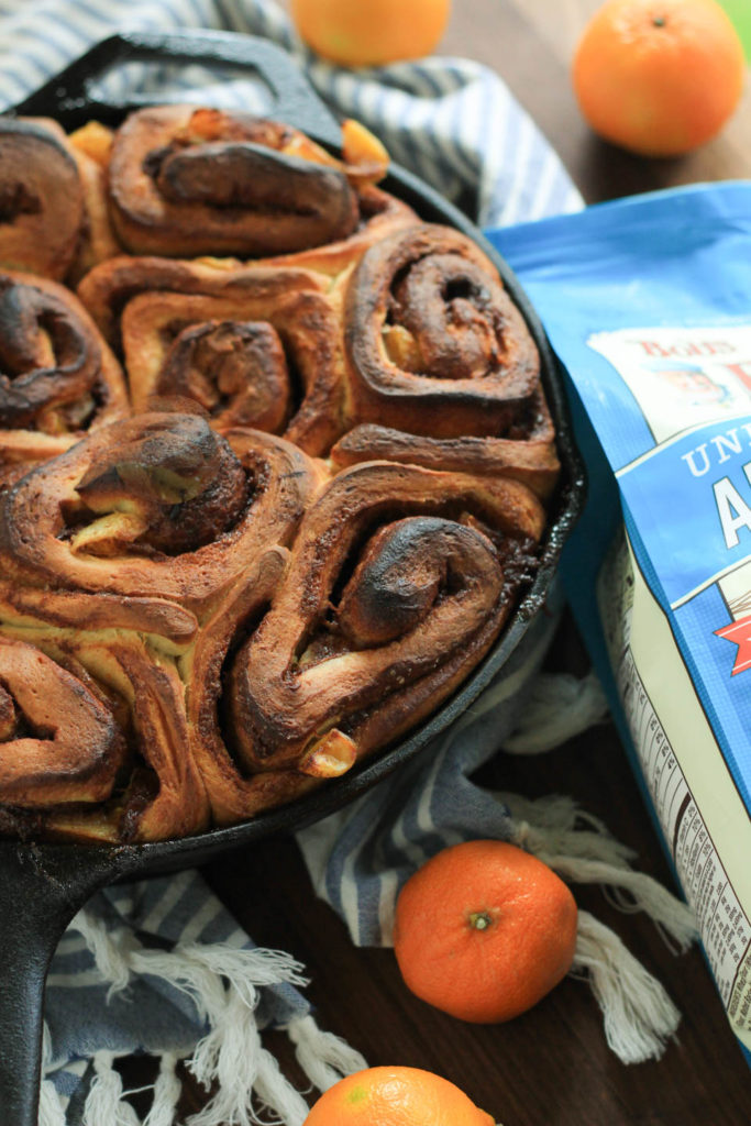 Buttermilk Clementine Cinnamon Rolls