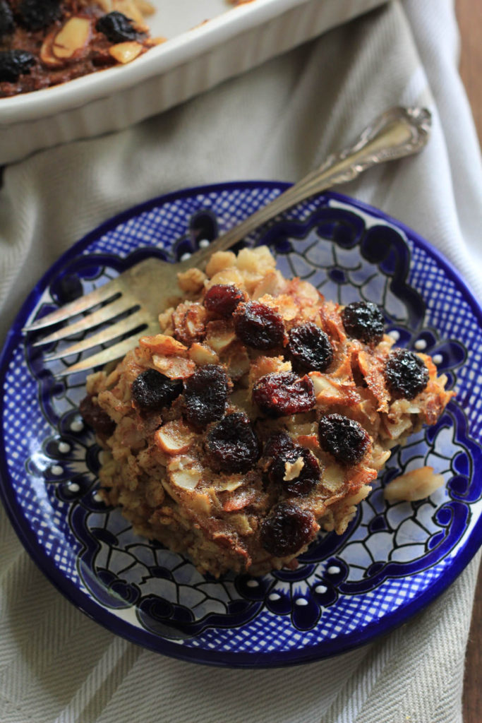 Baked Cranberry Oatmeal