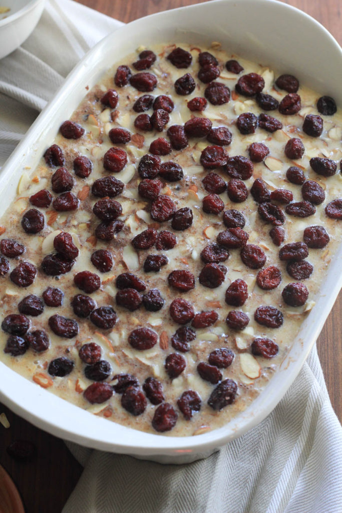 Baked Cranberry Oatmeal