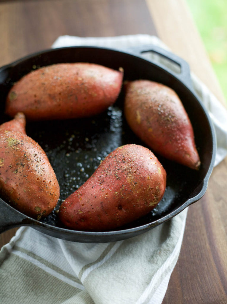 Stuffed Baked Sweet Potato