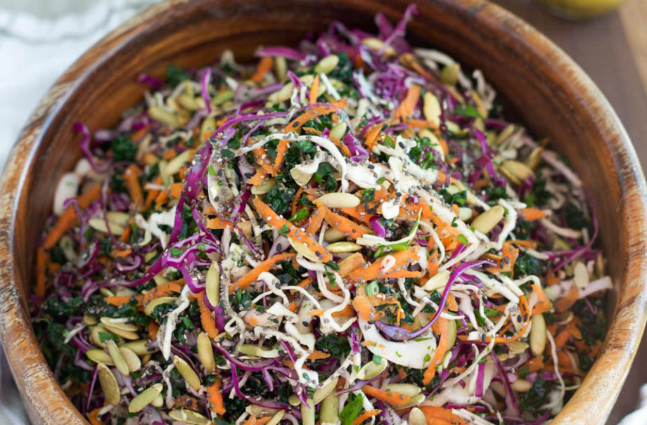 Healthy Simple Coleslaw