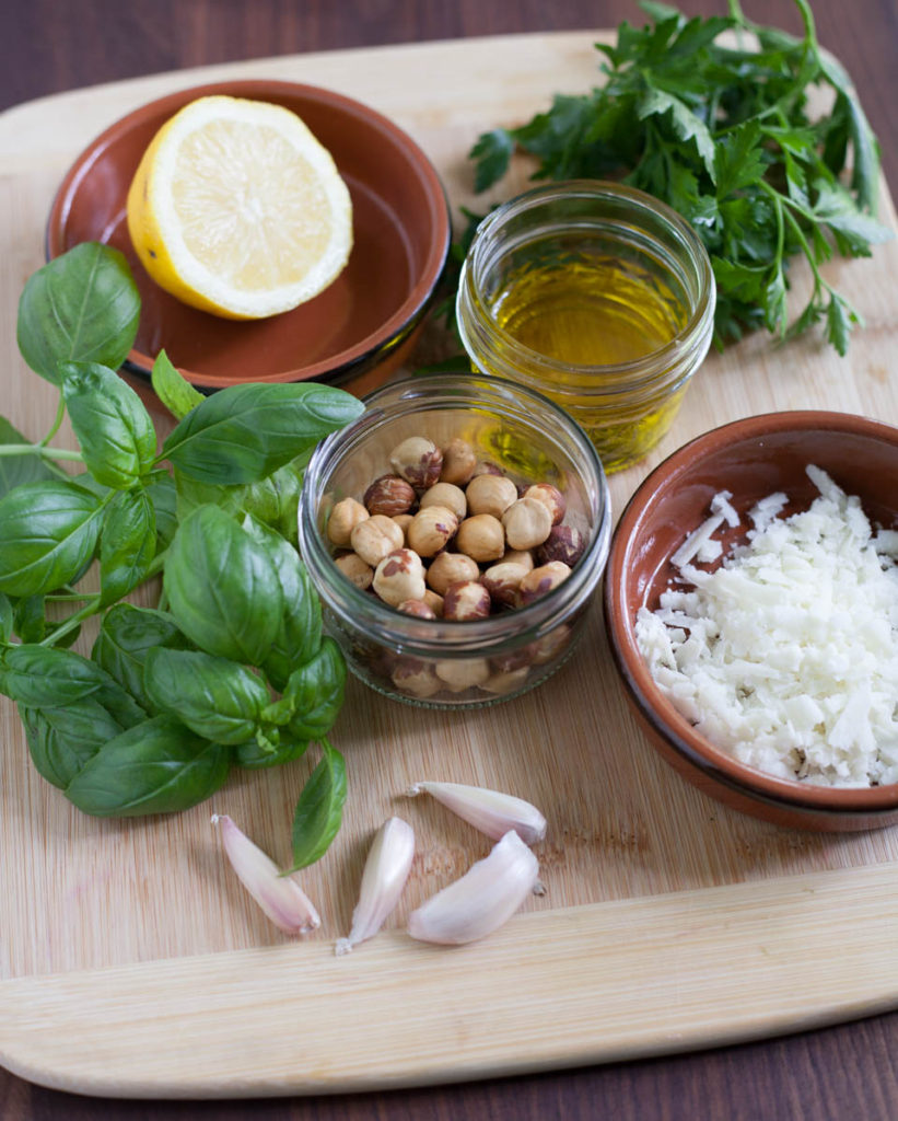 Toasted Hazelnut Pesto