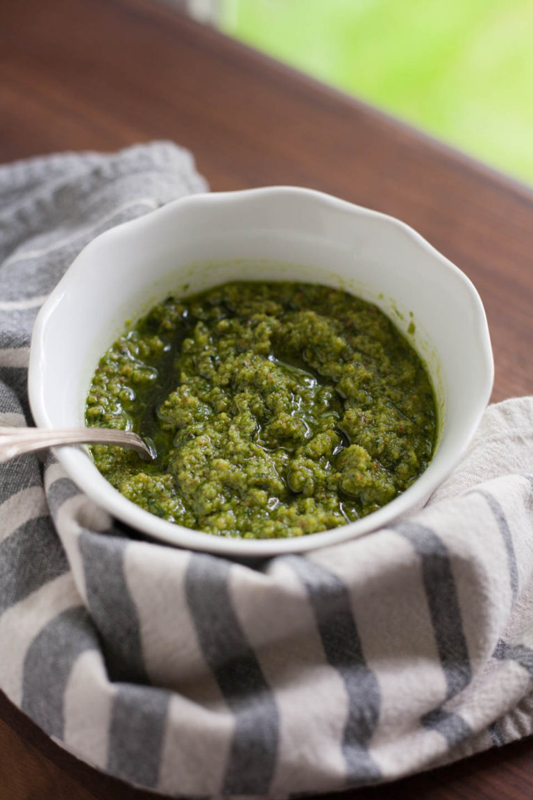 Healthy Easy Versatile Toasted Hazelnut Pesto Recipe