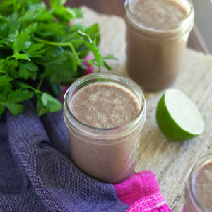 Berry Lime Parsley Smoothie