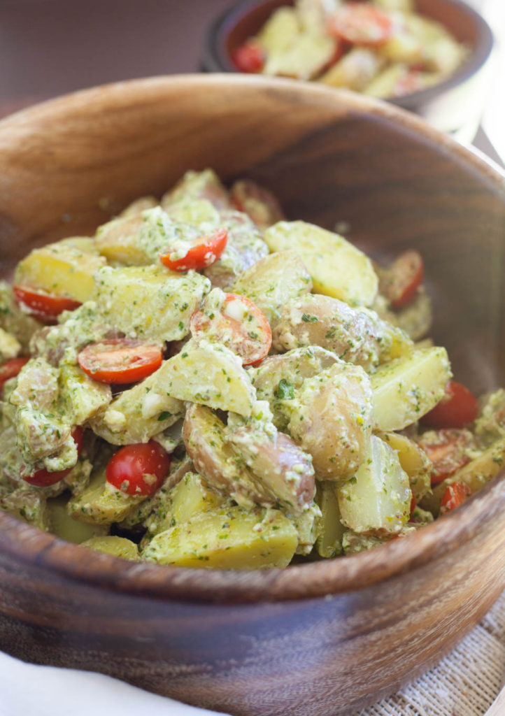 Herby Olive Oil Potato Salad