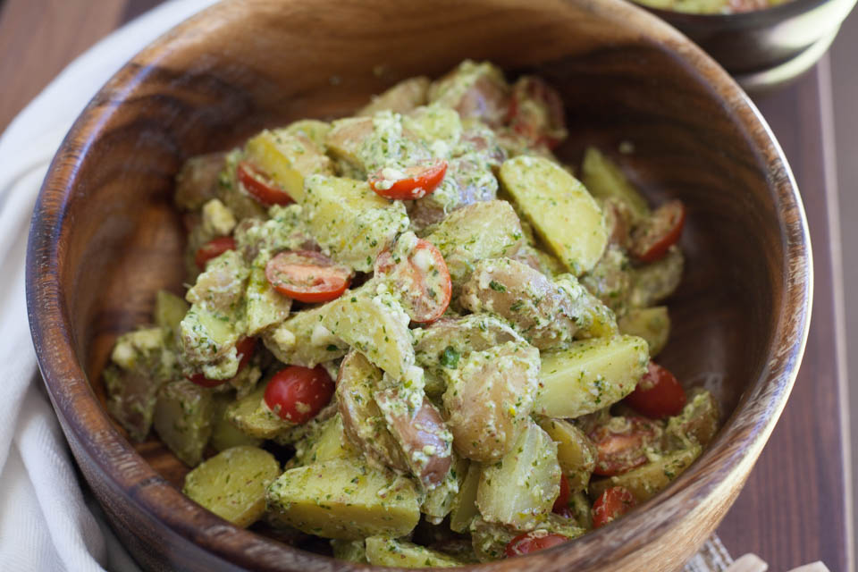 Herby Olive Oil Potato Salad