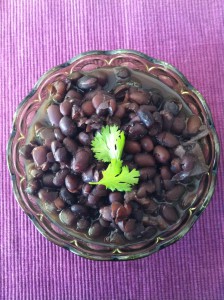 black beans