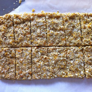 Apricot Walnut Energy Bars