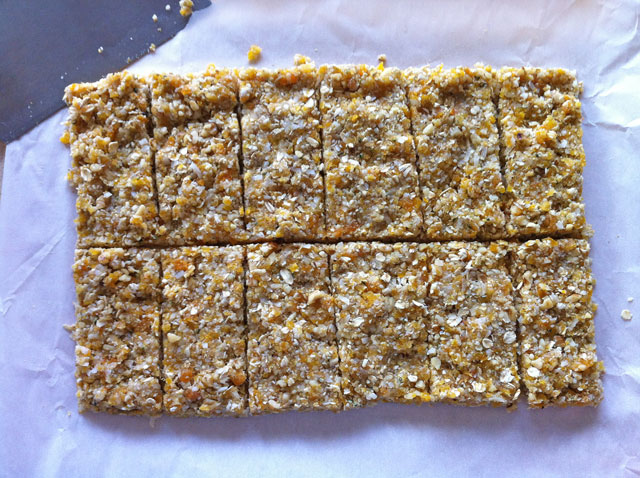 Apricot Walnut Energy Bars