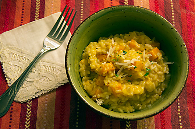 Roasted Butternut Squash Risotto