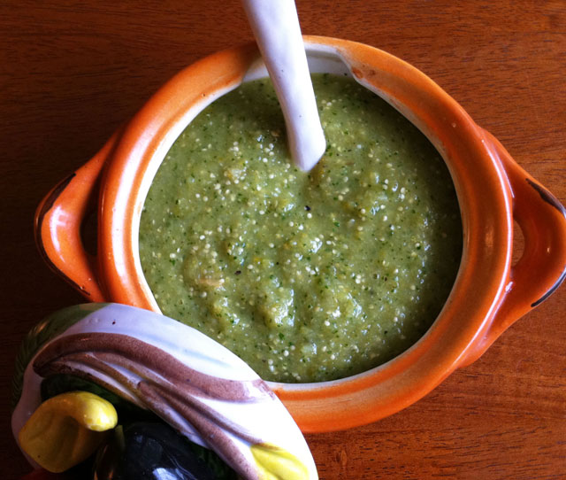 Salsa Verde, Green Salsa, or Tomatillo Salsa