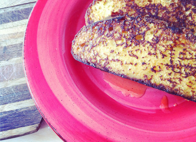 Portuguese Sweet Bread French Toast