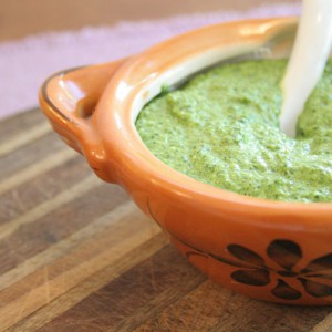 Spinach Basil Walnut Pesto in 10 Minutes!