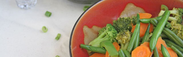 Green Bean, Broccoli, Carrot, Bell Pepper Garden Stir Fry