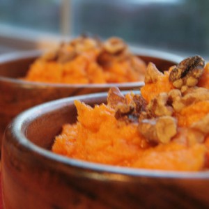 Maple Mashed Yams with Toasted Walnuts, The Ultimate Oregon Thanksgiving Recipe Roundup