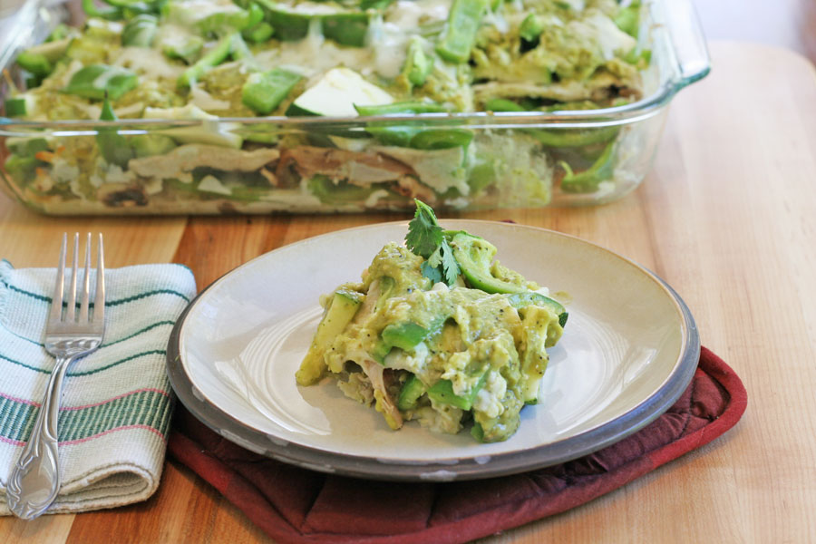 Tortilla Bake! An easy freezer meal