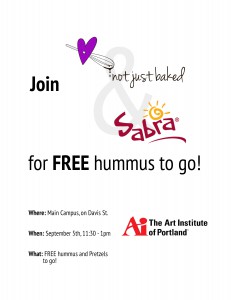 Sabra Hummus Truck Meet Up with Me in Portland!