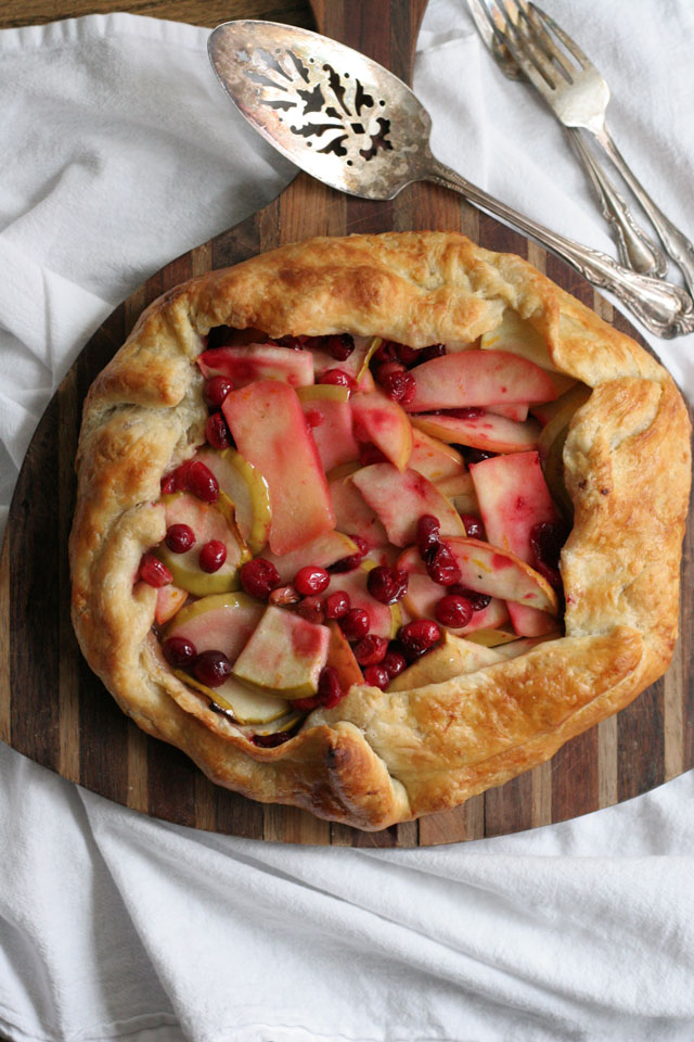 Apple Cranberry Galette with Cream Chantilly, The Ultimate Oregon Thanksgiving with Missy Maki Cooks