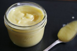 Meyer Lemon Curd:: not just baked