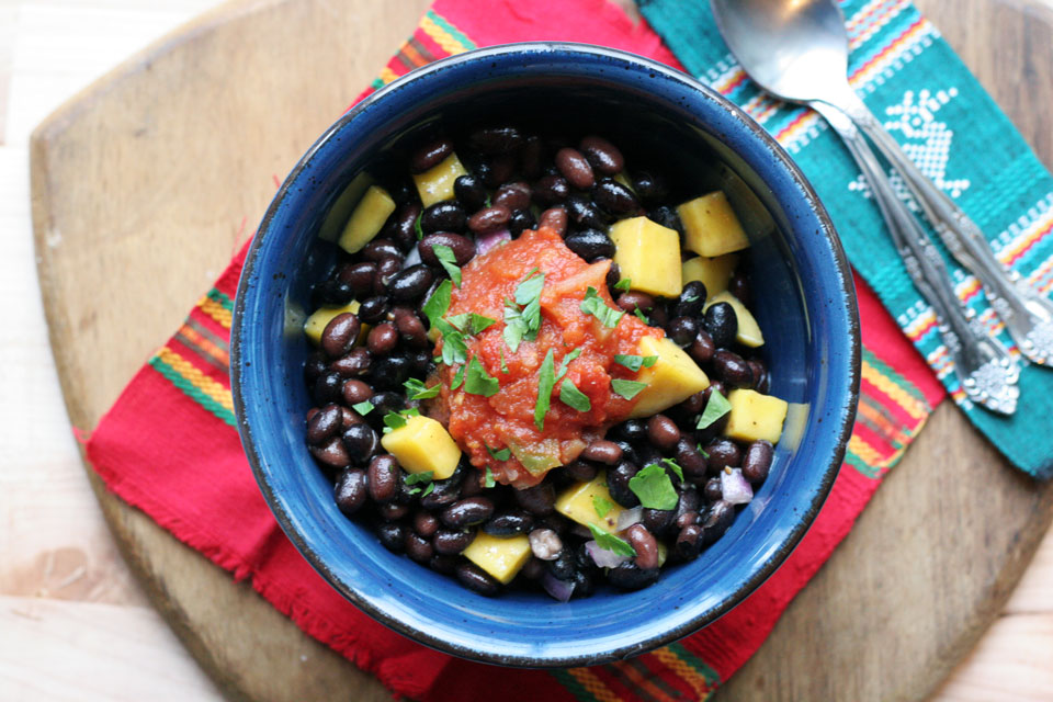 Black Bean Mango Bowl