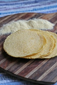 yellow corn tortillas