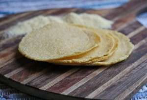 yellow corn tortillas