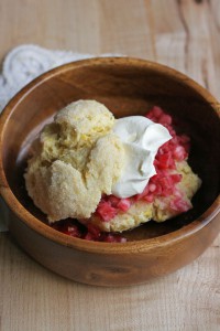 Rhubarb Shortcake